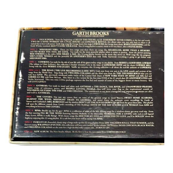 Garth Brooks The Ultimate Collection 10 Discs Box Set w/ Booklet Country Western - Picture 4 of 15